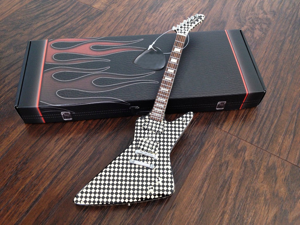 Officially Licensed RICK NIELSEN™ Checkered EXP Hammer Mini
